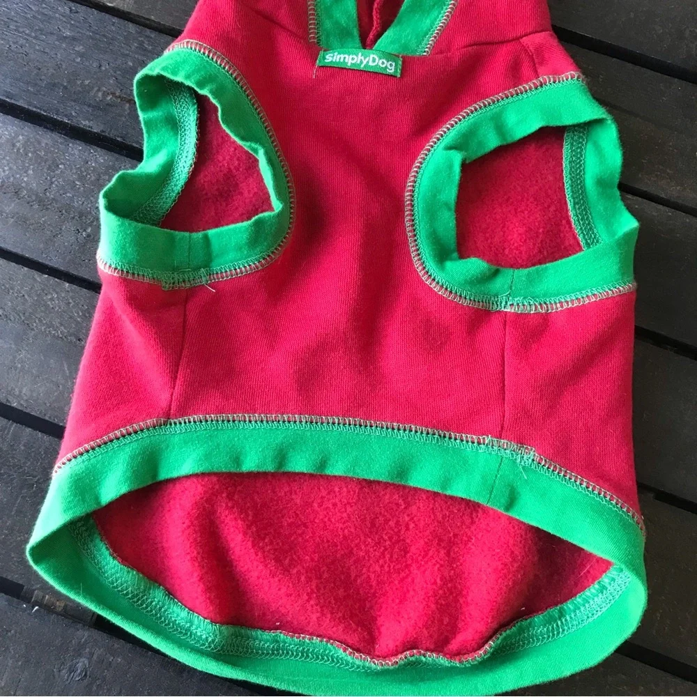 Simply Dog Hoodie Christmas Reindeer for Hire